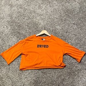 Orange Graphic Tee